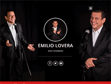 Tablet Screenshot of emiliolovera.com